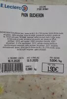 Mängden socker i pain bûcheron