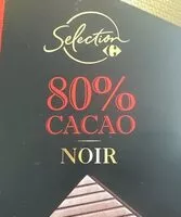 Mängden socker i Selection cacao  chocolat noir
