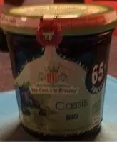 Mängden socker i Confiture cassis bio