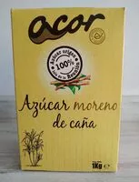 Mängden socker i Azúcar moreno de caña