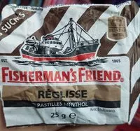 Mängden socker i Pastilles Menthol Réglisse