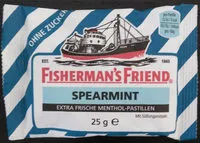 Mängden socker i Fischerman's Friend - Spearmint