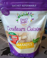 Mängden socker i Amandes en poudre