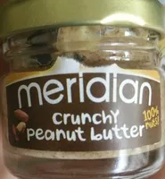Mängden socker i Crunchy peanut butter
