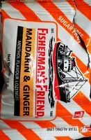 Mängden socker i Fisherman's Friend mandarin & ginger