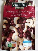 Mängden socker i Mélangé de noix de cajou et de cranberries