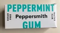 Mängden socker i Peppersmith Fine English Peppermint Chewing Gum