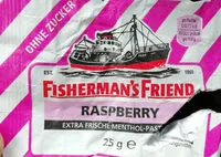 Mängden socker i Fisherman's Friend Raspberry Ohne Zucker