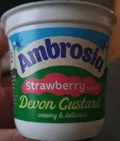 Mängden socker i Strawberry Devon custard