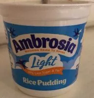 Mängden socker i Light Rice Pudding