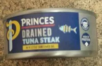 Mängden socker i Drained tuna steak