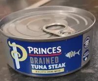 Mängden socker i Drained tuna steak