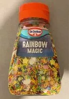 Mängden socker i Rainbow magic