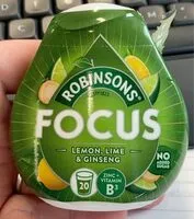 Mängden socker i Robinsons Lemon Lime & Ginseng