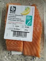 Mängden socker i Filets de saumon Atlantique norvégien