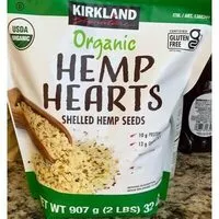 Mängden socker i Organic Hemp Hearts Shelled Hemp Seeds
