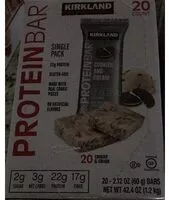 Mängden socker i Protein Bar, Cookies & Cream