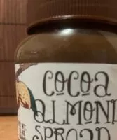 Mängden socker i Cocoa Almonds Spread