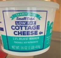 Mängden socker i Small Curs Low Fat Cottage Cheese