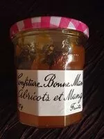 Mängden socker i Confiture Bonne Maman (Abricots et mangues - 370 g