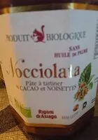 Mängden socker i Nocciolata