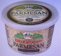 Mängden socker i Freshly Shredded Parmesan Cheese