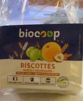 Mängden socker i Biscottes muesli gourmand