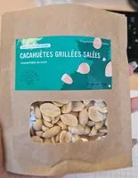 Mängden socker i Cacahuètes grillés salés