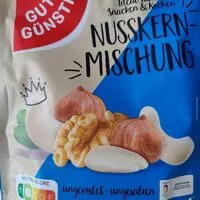 Mängden socker i Nusskern Mischung