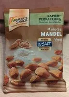 Mängden socker i Mandel Mallorca vegan mit Salz