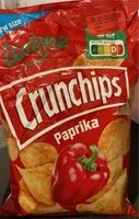 Mängden socker i Crunchips Paprika
