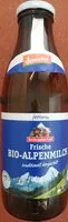 Mängden socker i Frische Bio-Alpenmilch