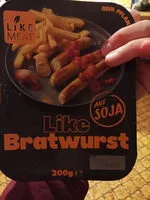 Mängden socker i like Bratwurst