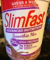 Mängden socker i Advanced Nutrition Smoothie Mix Creamy Chocolate