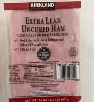 Mängden socker i Extra lean uncured ham