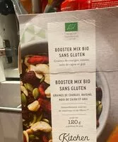 Mängden socker i Booster mix bio sans gluten