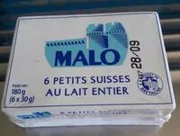 Mängden socker i Petits suisses au lait entier