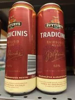 Mängden socker i tradicinis