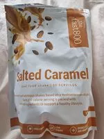 Mängden socker i salted caramel real food shake