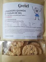 Mängden socker i Crackers quinoa fleur de sel