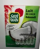 Mängden socker i Lait de coco