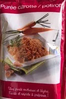 Mängden socker i Puree carotte comme jaime