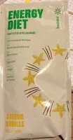 Mängden socker i Energy diet saveur vanille