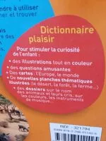 Mängden socker i Dictionnaire