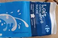 Mängden socker i Lait concentré sucré