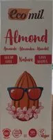 Mängden socker i Almond milk