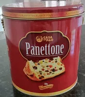 Mängden socker i Panettone de Frutas