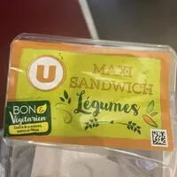 Mängden socker i Maxi Sandwich légumes