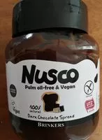 Mängden socker i Nusco Dark chocolate spread