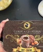 Mängden socker i Glace nutella corse